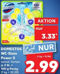 Kaufland DOMESTOS WC-Stein Power 5 Angebot
