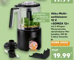 Kaufland switch on Akku-Multi- zerkleinerer 12 V SOMZA 12 Angebot