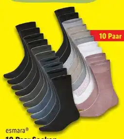 Lidl Esmara Unisex Socken 10 Paar Angebot