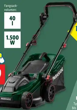 Lidl Parkside Elektro-Rasenmäher PERM 1500 A1 Angebot