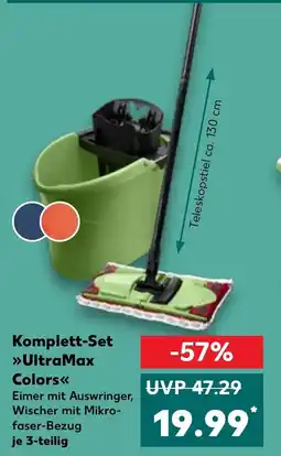 Kaufland vileda Komplett-Set UltraMax Colors Angebot