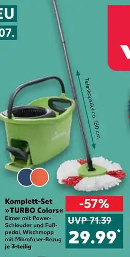 Kaufland vileda Komplett-Set TURBO Colors Angebot