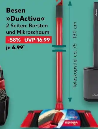 Kaufland vileda Besen DuActiva Angebot
