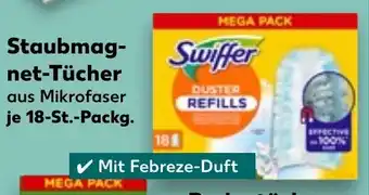 Kaufland Swiffer Staubmag- net-Tücher Angebot