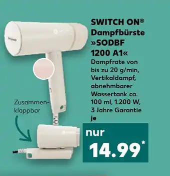 Kaufland SWITCH ON Dampfbürste SODBF 1200 A1 Angebot