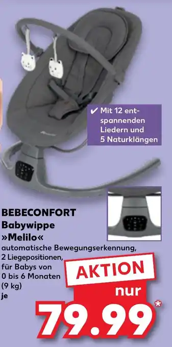 Kaufland BEBECONFORT Babywippe Melilo Angebot