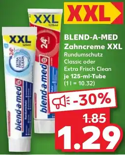 Kaufland BLEND-A-MED Zahncreme XXL Angebot