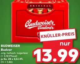 Kaufland BUDWEISER Budvar Angebot