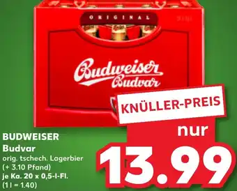 Kaufland BUDWEISER Budvar Angebot