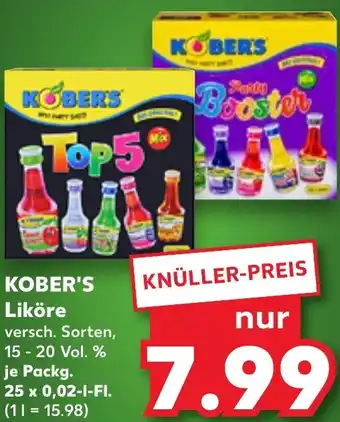 Kaufland KOBER'S Liköre Angebot