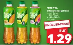 Kaufland FUZE TEA Erfrischungsgetränk Angebot