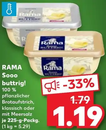 Kaufland RAMA Sooo buttrig! Angebot