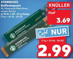 Kaufland STARBUCKS Kaffeekapseln Angebot