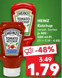 Kaufland HEINZ Ketchup Angebot