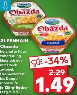 Kaufland ALPENHAIN Obazda Angebot