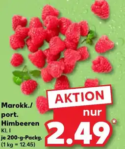 Kaufland Marokk./ port. Himbeeren Angebot