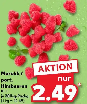 Kaufland Marokk./ port. Himbeeren Angebot