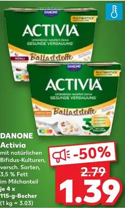 Kaufland DANONE Activia Angebot