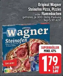 Edeka Original Wagner Steinofen Pizza, Pizzies oder Flammkuchen Angebot