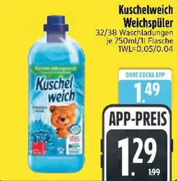Edeka Kuschelweich Weichspüler Angebot