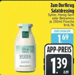 Edeka Zum Dorfkrug Salatdressing Angebot