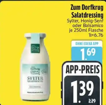 Edeka Zum Dorfkrug Salatdressing Angebot