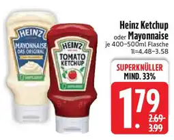 Edeka Heinz Ketchup oder Mayonnaise Angebot