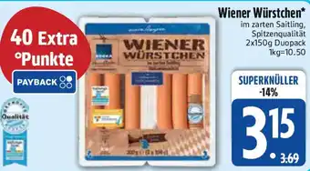 Edeka Wiener Würstchen Angebot