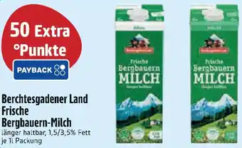Edeka Berchtesgadener Land Frische Bergbauern-Milch Angebot