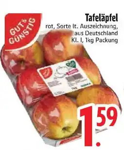 Edeka GUT&GUNSTIG Tafeläpfel Angebot