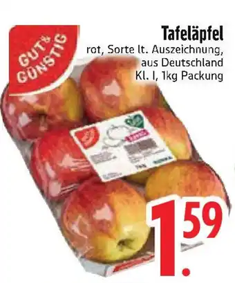 Edeka GUT&GUNSTIG Tafeläpfel Angebot