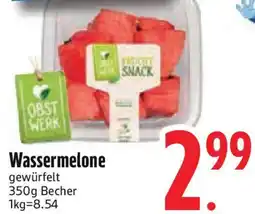 Edeka OBST WERK Wassermelone Angebot