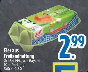 Edeka Eier aus Freilandhaltung Angebot