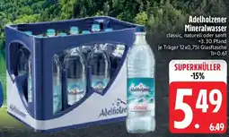 Edeka Adelholzener Mineralwasser Angebot