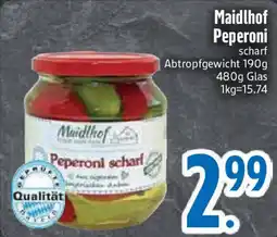 Edeka Maidlhof Peperoni Angebot