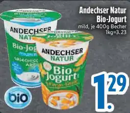 Edeka Andechser Natur Bio-Jogurt Angebot