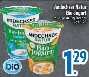 Edeka Andechser Natur Bio-Jogurt Angebot