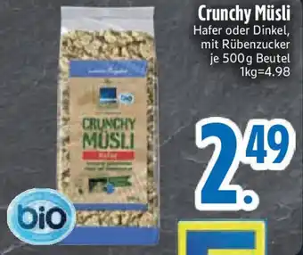 Edeka Crunchy Müsli Angebot