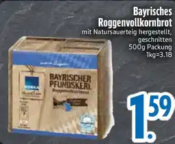 Edeka Bayrisches Roggenvollkornbrot Angebot