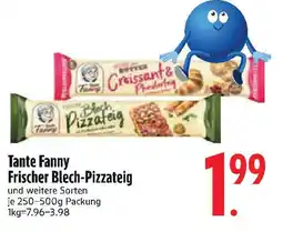 Edeka Tante Fanny Frischer Blech-Pizzateig Angebot