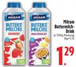 Edeka Milram Buttermilch- Drink Angebot