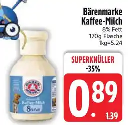 Edeka Bärenmarke Kaffee-Milch Angebot