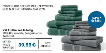 Edeka XXL Frottierset, 8-teilig Angebot