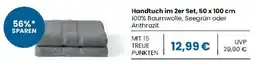 Edeka Handtuch im 2er Set, 50 x 100 cm Angebot