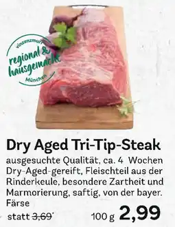 Edeka Dry Aged Tri-Tip-Steak bayerisches Angebot