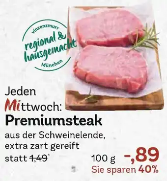 Edeka Jeden Mittwoch Premiumsteak Angebot