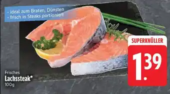 Edeka Frisches Lachssteak Angebot