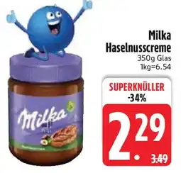 Edeka Milka Haselnusscreme Angebot