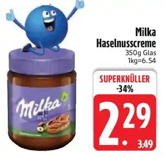 Edeka Milka Haselnusscreme Angebot