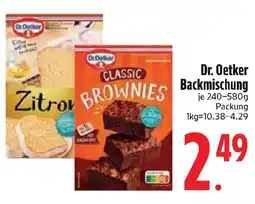 Edeka Dr. Oetker Backmischung Angebot